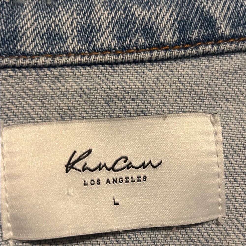 Distressed denim jacket - Picture 3 of 9